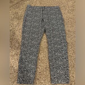 Gap black and white pants size 14L